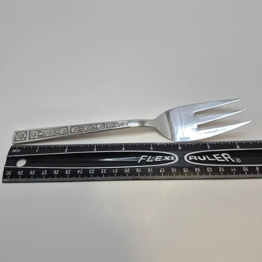 Serta Imperial Stainless Steel Vintage Korea Serving Fork and Ladle Set